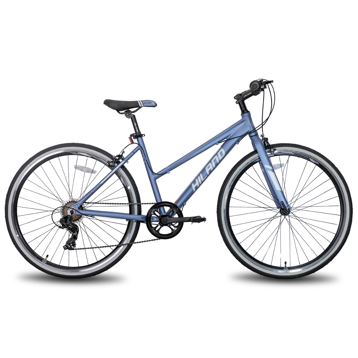 Hiland aluminum best sale hybrid road bike