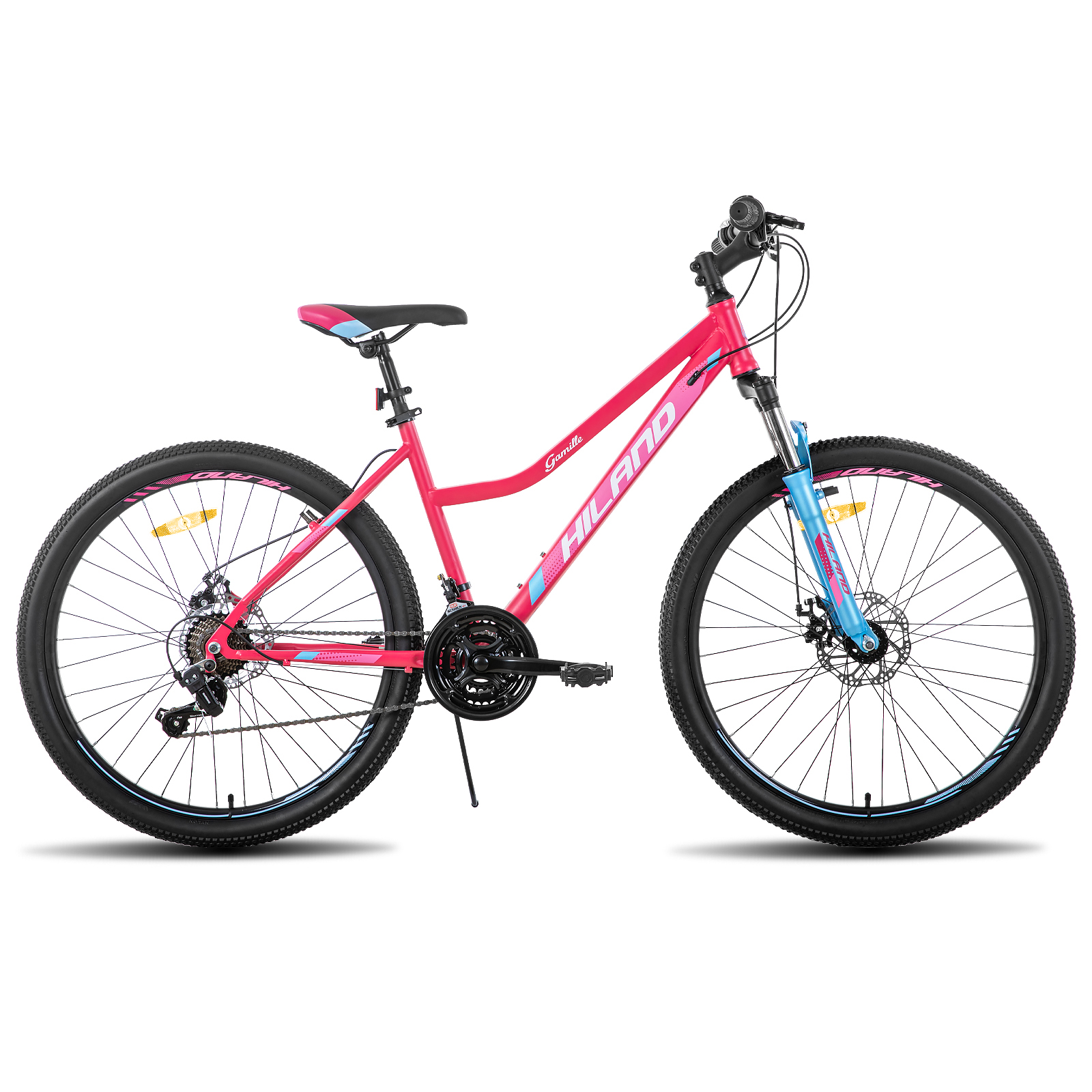 MOUNTAIN CAT マウンテンバイク ピンク/イエロー Gamille 3.0 | 26'' Women Mountain Bike