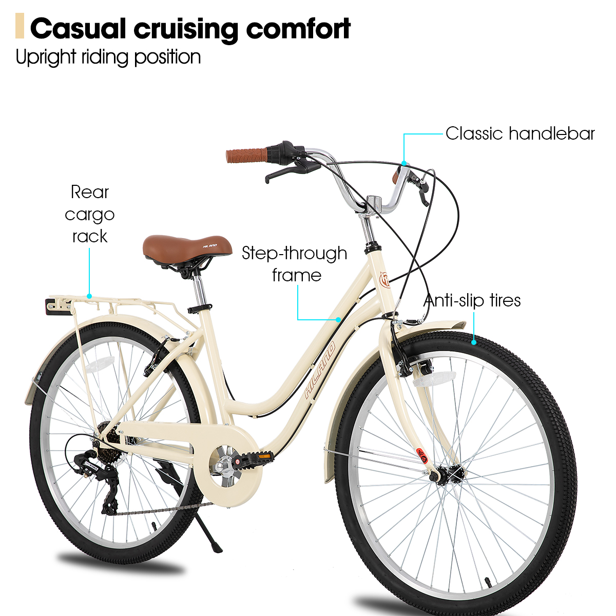 bicycle holiday pack ohio 新品 Breeze | 26 inch Beach Cruiser Bike for Men and Women