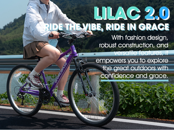 Lilac 2.0 | 26 inch Mountain Bike for Womens and Mens