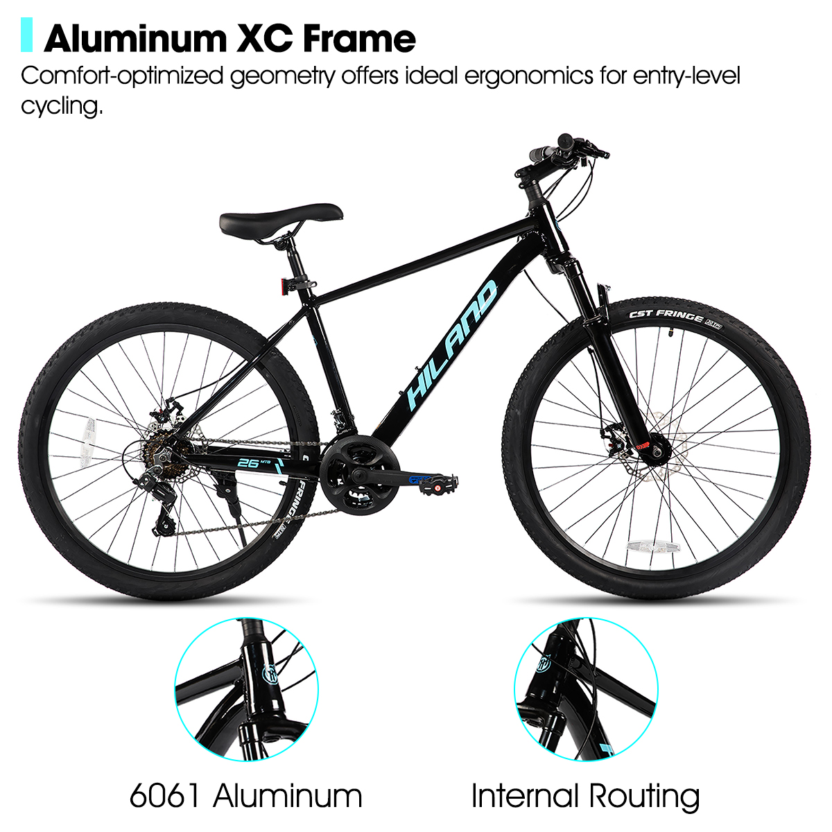 ZEAL | 26 Inch Mens and Womens Mountain Bike