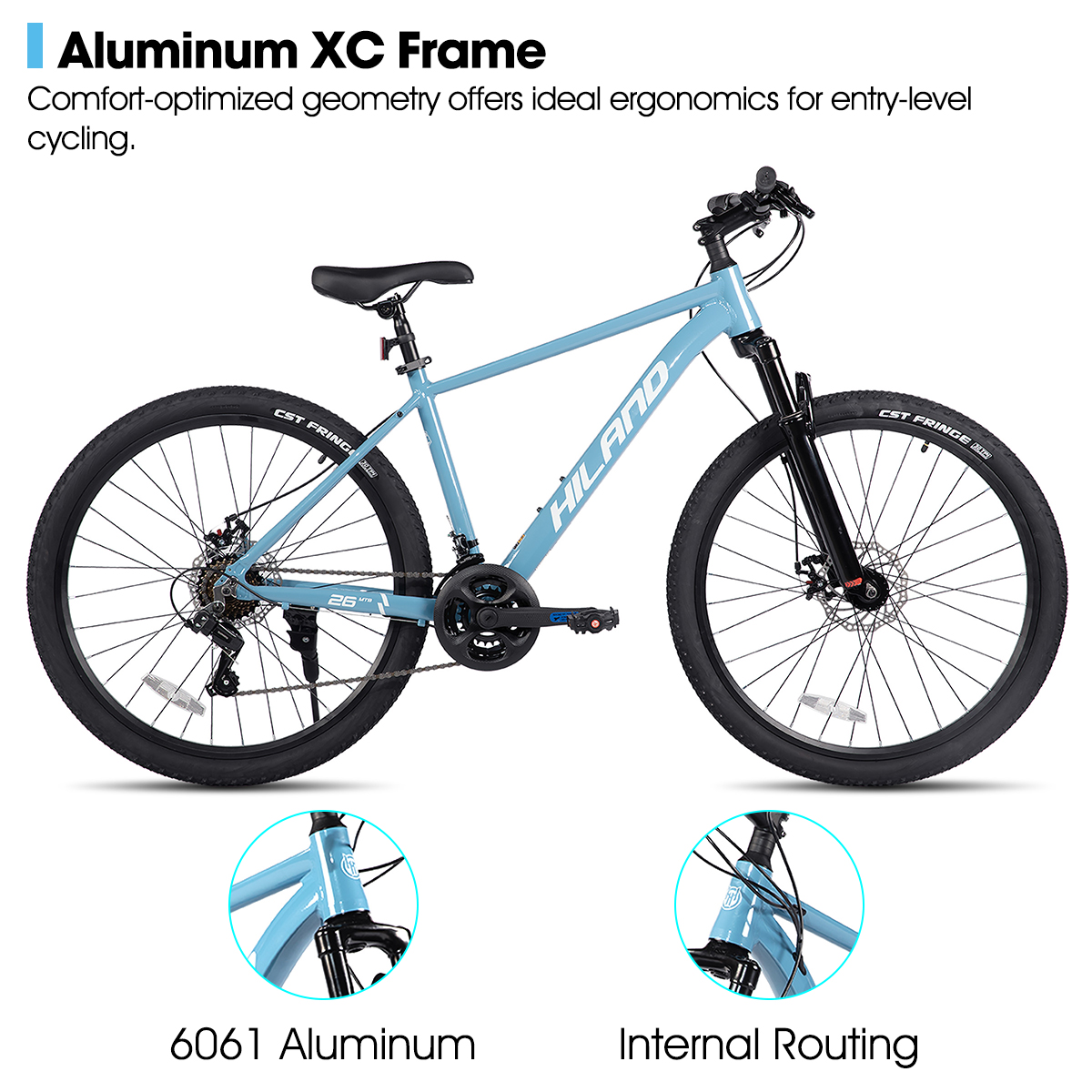 ZEAL | 26 Inch Mens and Womens Mountain Bike